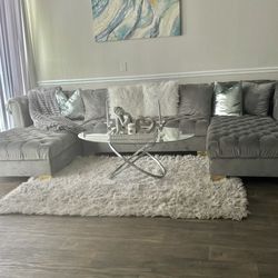 Sofa & Dining Table W Chairs