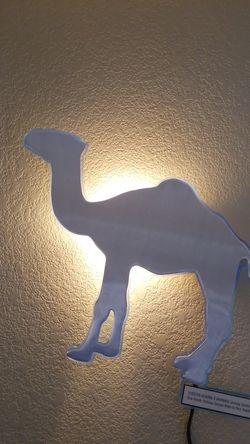 Camel cigarettes bar light stainless steel