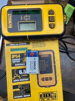 DEWALT Green Laser Line Detector