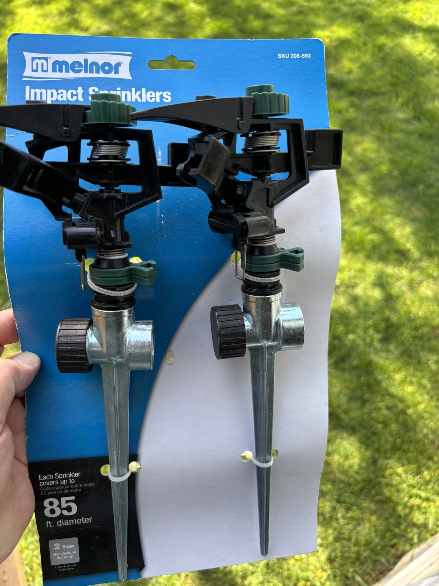 New 2Pack Sprinklers,