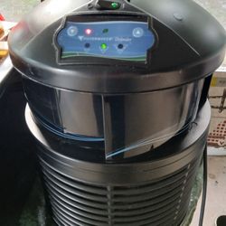 Defender  Air  Purifier For Home Whit 3x Black  Base 