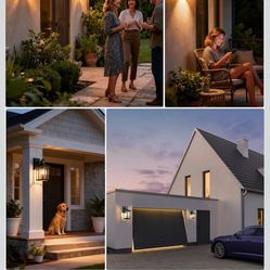 2 Pack motion sensor voltage outdoor lights 