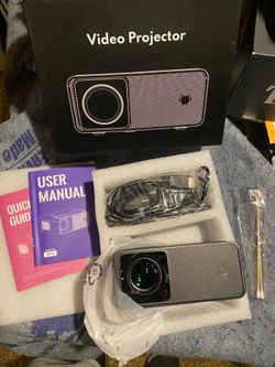 New Video Projector Compatible with iPhone or Android
