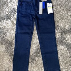 Calvin Kline Jeans Dark Rinse Ultimate Skinny Jeans 4 4t Toddler Girls New 