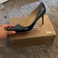 Black Low Stilettos  Christian Louboutin 