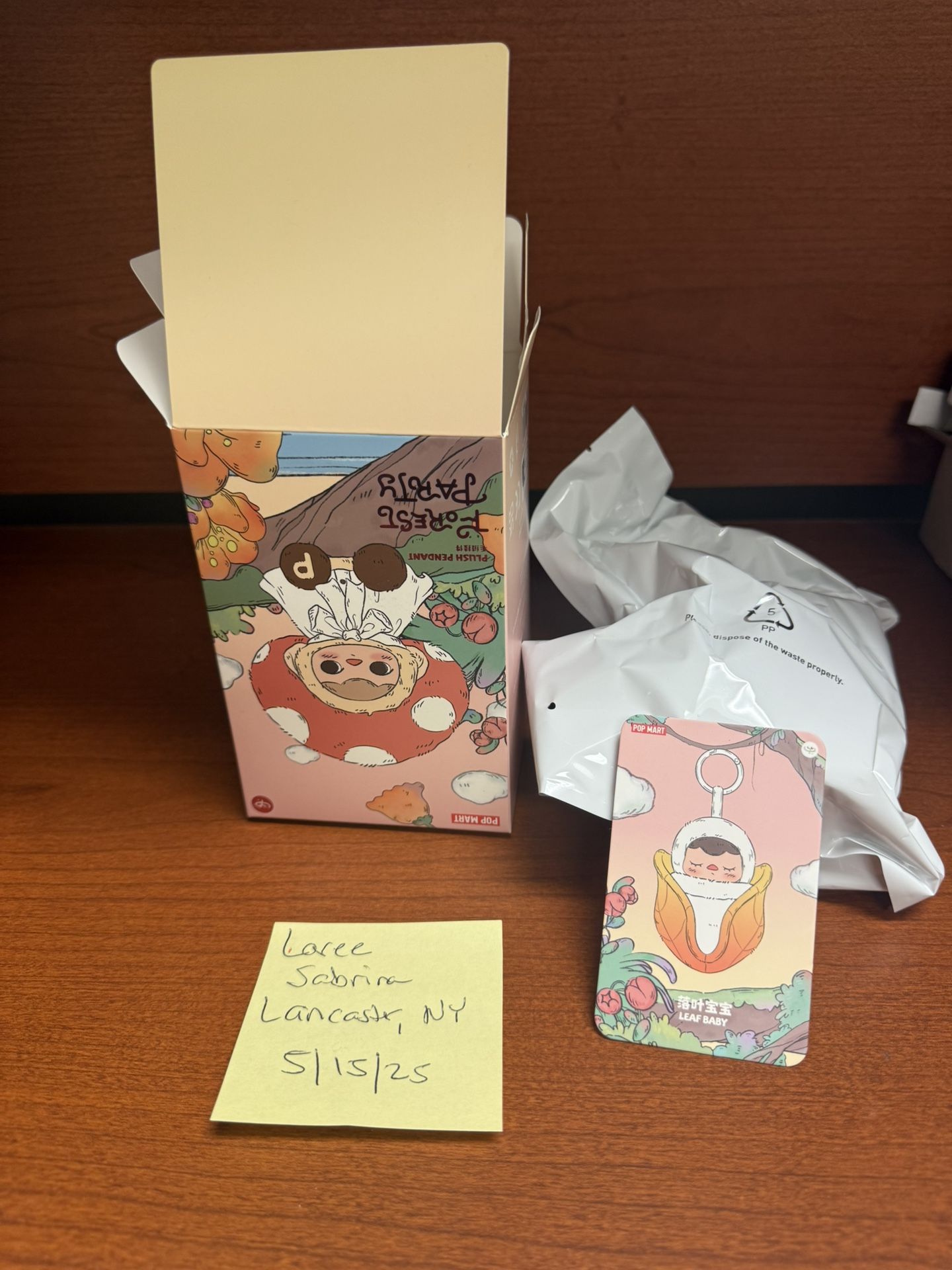 Pop Mart Pucky Forest Leaf Baby