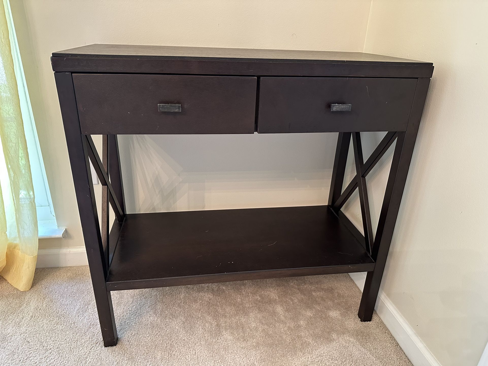 Brown Console Table