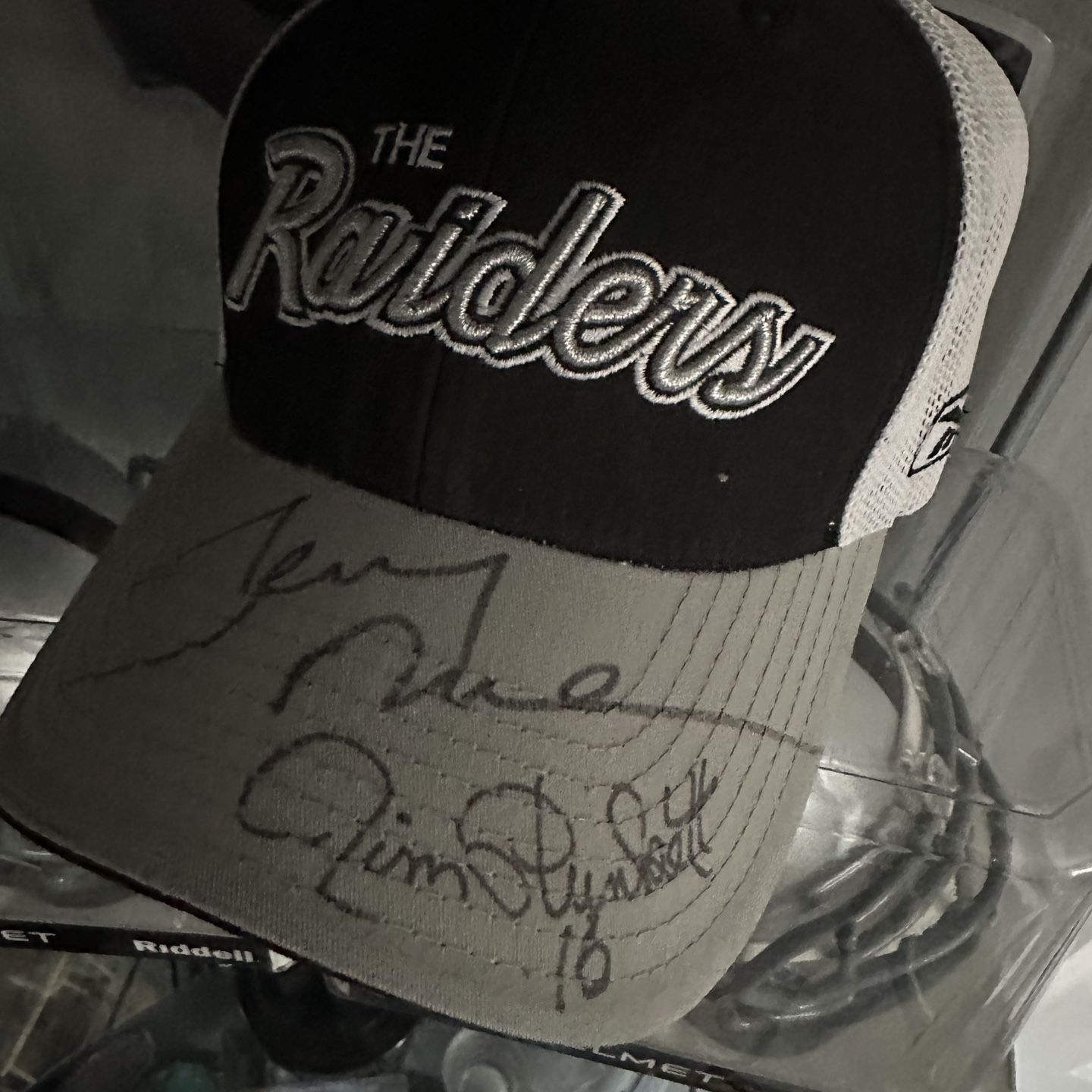 Jerry Rice & Jim Plunkett Autograph 