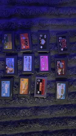 Game Boy Advance Cartridges Lot of 12