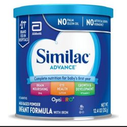 $14/ New 12.4 OZ SIMILAC BABY FORMULA