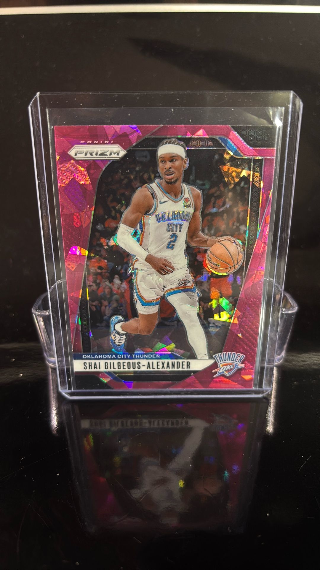 2024-25 Panini Prizm - Shai Gilgeous-Alexander #113 Pink Ice Prizm