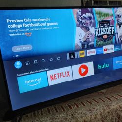 FIRE  TV  55"  4K  SMART  LED  FULL UHD  HDR10  DOLBY  VISION🟥 ( NEGOTIABLE )  ⏮️FREE  DELIVERY🟥