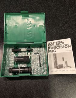 Reloading: RCBS 88324 Precision Micrometer Bullet Seating Die For 30-06