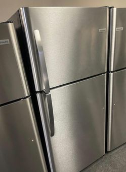 Frigidaire Top Freezer Refrigerator Stainless Steel