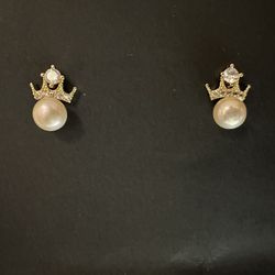 Freshwater Pearl Silver Earrings