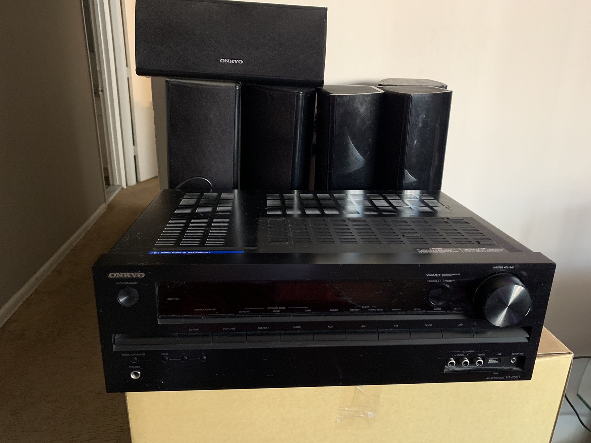Onkyo Home theatre system