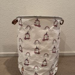 Unicorn Rainbow Laundry Hamper