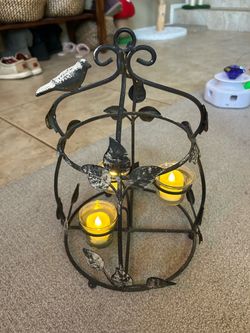 Metal Votive Candle Decoration