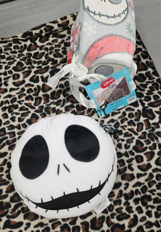 Nightmare Before Christmas Throw Blanket