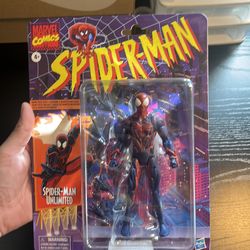 Marvel legends Retro Spider-Man Unlimited action figure