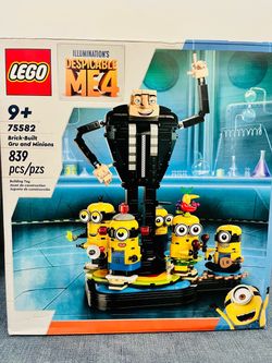 LEGO Despicable Me 4 Brick-Built Gru and Minions set (75582) - Complete Set