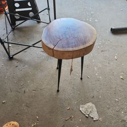 Wood Table Stand 