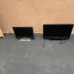 2 TVs