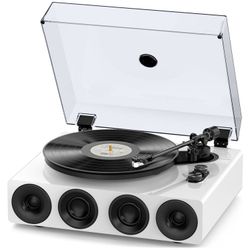 LP03 All-In-One Turntable Vinyl Record Player
