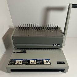 Used Ibico IBIMATIC Manual Comb Binding Machine Heavy Duty