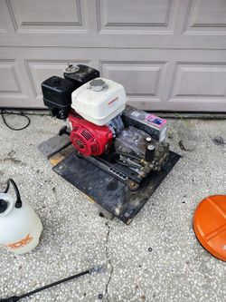 Honda GX 390 pressure washer
