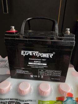 12V 33Ah battery