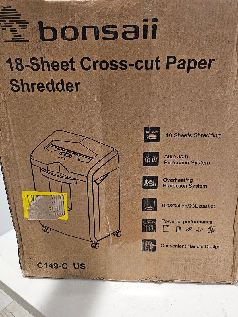 Heavy Duty Paper Shredder
