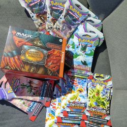 Pokemon Trading Cards And Magic Cards 