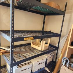 Storage Metal Shelves $70