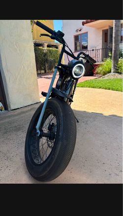 Black Fat Tire Electric Bike Super 73