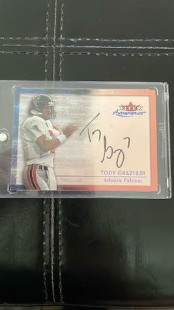 2000 Fleer autograph trading card
