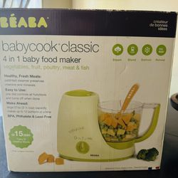 beaba babycook classic 4 in 1 baby food maker