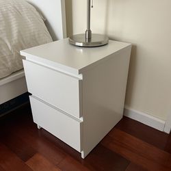 IKEA Malm 2-drawer Chest - White