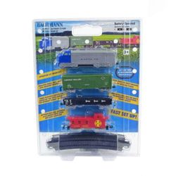 NEW BACHMANN HO Scale Train Set Complete & Ready To Run w/ Oval Track 