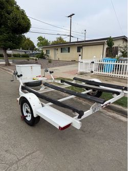 Zieman double jetski trailer 2000