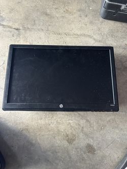 hp monitor with cords