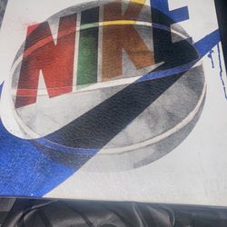 Nike Basketball Painting On Canvas 