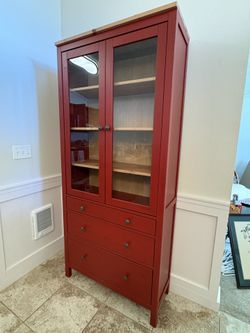 Ikea Red Hemmes Cabinet