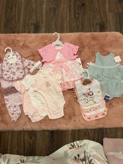 New Baby Girl Clothing Bundle 0-3 months