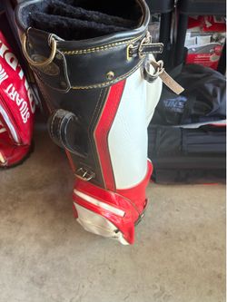 Nice leather golf bag