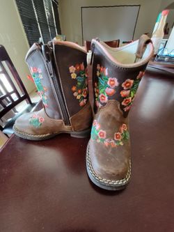 Authentic Toddler Leather Boots