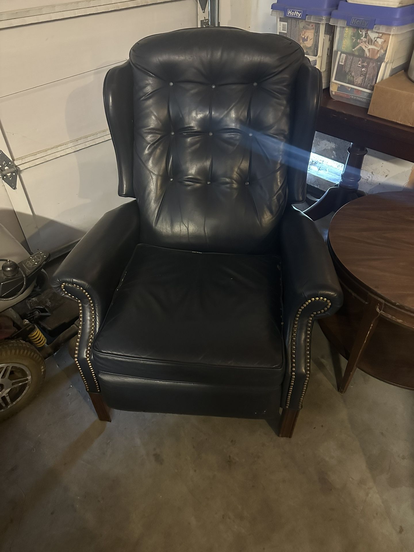Blue Recliner