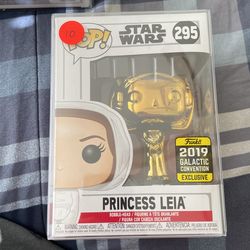 Star Wars Gold Princess Leia