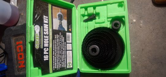 16pcs hole saw kit