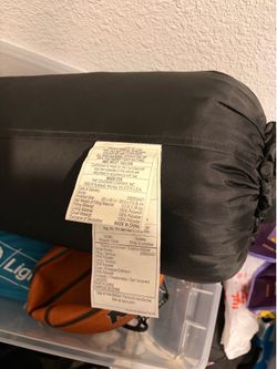 Coleman Sleeping Bag Black 33x85